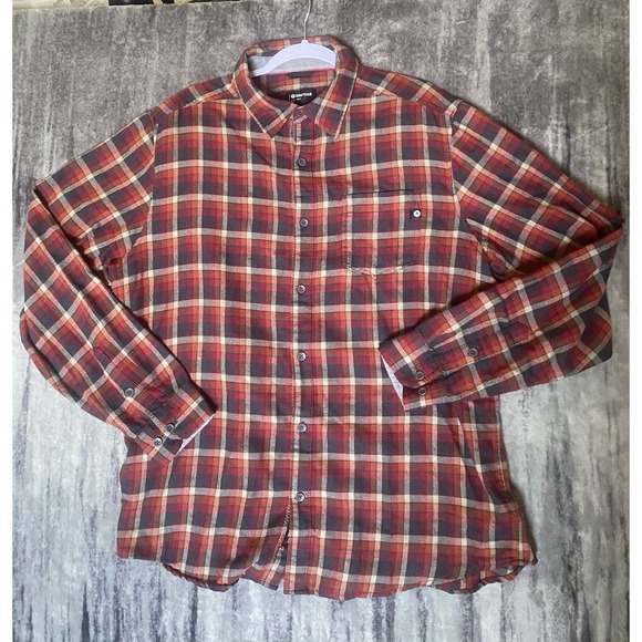 Marmot Men's Fairfax Midweight Flannel Long Sleeve Shirt Sz XL TG‎ - Picture 1 of 5